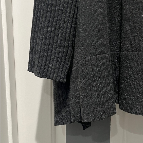 Free People Charcoal V-Neck Sweater - Picture 3 of 5